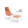 Taburet Chic Lounge, nohy Metallic, látka Synergy LDS 73