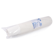 Papierové poháre biele Ø80 mm 280 ml `M` 0,2l (50 ks)