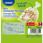 Mikroténové vrecká univerzálne 250 x 350mm transparentné (50 ks)