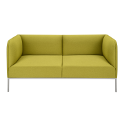 Dvojkreslo Soft, š. 150 cm, zelená Bombay 38