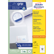 Etikety univerzálne 97x42,3mm Avery A4 100 hárkov