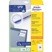Etikety univerzálne 70x37mm Avery A4 25+5 hárkov
