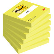 Bloček Post-it 76x76 zelený 6 x 100 lístkov