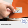 Etikety odolné na špeciálne použitie Avery `okamžite viditeľná manipulácia` 63,5x33,9mm biele
