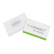 Visačka so špendlíkom Q-CONNECT 90x54mm 50ks