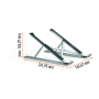 Stojan pod notebook Durable FOLD