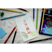 Farbičky STABILOaquacolor 24 ks sada ARTY