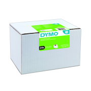 Samolepiace etikety Dymo LW 89x36mm adresné veľké biele 6240ks