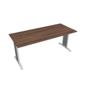 Rokovací stôl Flex, 180x75,5x80 cm, orech/kov