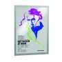 Samolepiaci Duraframe Poster A2 strieborný