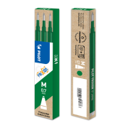 Náhradná náplň do gumovacieho rollera PILOT Frixion 0,7mm zelená 3ks