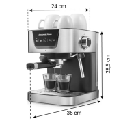 Pákový espresso kávovar PRESIDENT