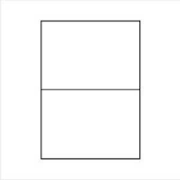 Etikety univerzálne 210x148,5mm Etibox A4 100 hárkov