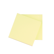 Bloček Q-CONNECT, žltý, 76x76 mm