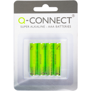 Batéria Q-CONNECT AAA mikrotužkové 4ks