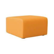 Taburet Rubico Square, 62x75x40cm, látka BN2 oranžová