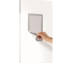 Samolepiaci DURAFRAME A4 strieborný