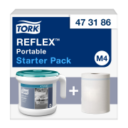 Zásobník na papierové utierky so stred. odvíjaním TORK Reflex prenosný M4