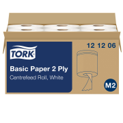 Papierové utierky v rolke so stred. odvíjaním 2-vrstv. TORK Universal biele M2 (6ks)