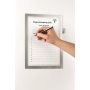 Panel DURAFRAME NOTE A4 strieborný