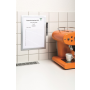 Panel DURAFRAME NOTE A4 strieborný