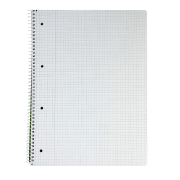 Blok College Format Werk Ursus Green A4 80 listov štvorčekový 70g, recyklovaný