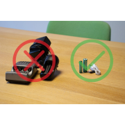 Batérie Q-CONNECT AA tužkové nabíjateľné USB-C 4 ks