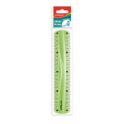 Pravítko KEYROAD, 20cm, ohybné, mix farieb