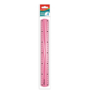 Pravítko KEYROAD, 30cm, ohybné, mix farieb