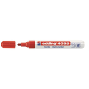 Kriedový popisovač edding 4095 červený