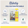 Etikety polyesterové veľmi odolné 45,7x21,2mm Avery A4 biele 20 hárkov