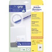 Etikety univerzálne 70x36mm Avery A4 25+5 hárkov