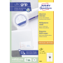 Etikety univerzálne 105x42,3mm Avery A4 100 hárkov