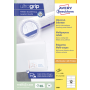 Etikety univerzálne 97x42,3mm Avery A4 100 hárkov