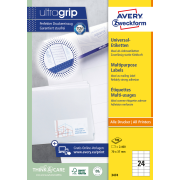 Etikety univerzálne 70x37mm Avery A4 100 hárkov