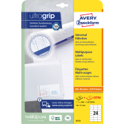 Etikety univerzálne 70x37mm Avery A4 25+5 hárkov