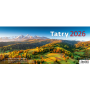 Stolový kalendár stĺpcový 32,1x13,4 cm - Tatry 2026