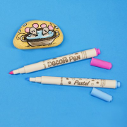 Sada popisovačov Centropen 2738 Decor Pen Pastel • sada 9 ks