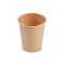Papierové poháre kraft Ø80mm 280ml M 0,2L (50 ks)