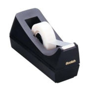 Dispenzor s páskou Scotch Magic C-ST, 19mm x 33m, čierna/strieborná Odvíjač lepiacej pásky Scotch®