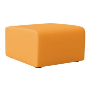 Taburet Rubico Square, 62x75x40cm, látka BN2 oranžová