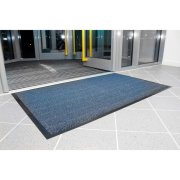 Rohož Vyna-Plush 90x120cm čierna/modrá
