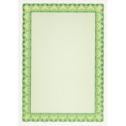 Certifikačný papier APLI A4, zelený, 115 g, 25 hárkov