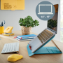 Stojan pod notebook Leitz Cosy Ergo kľudný modrý